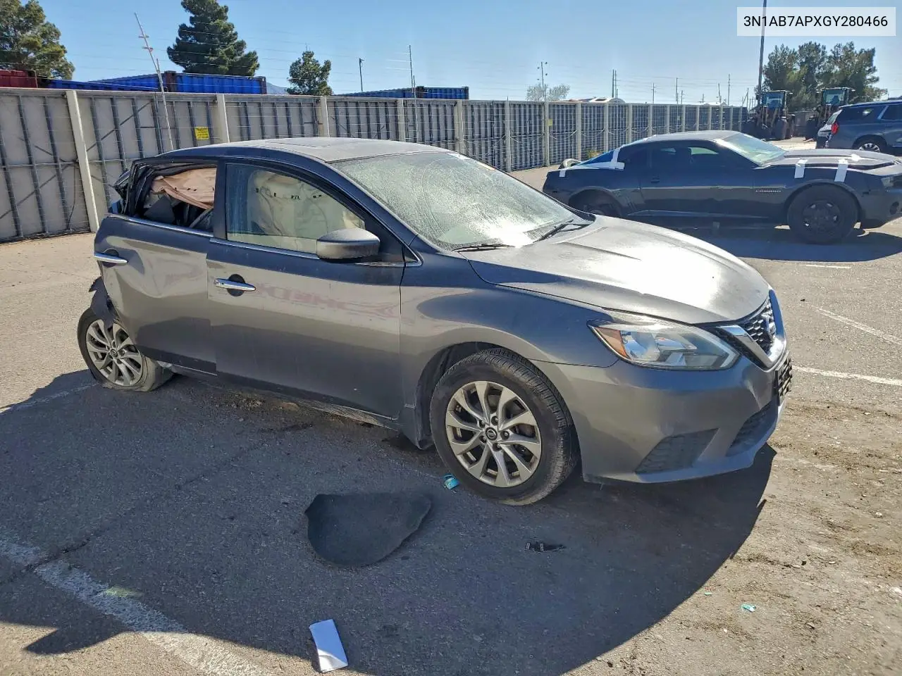 3N1AB7APXGY280466 2016 Nissan Sentra