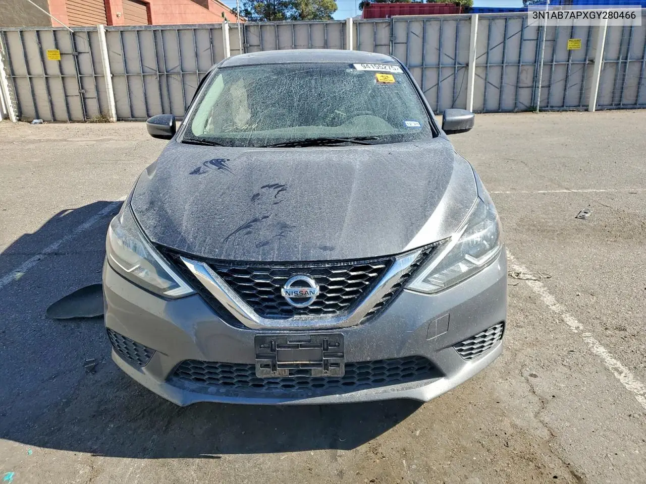 3N1AB7APXGY280466 2016 Nissan Sentra