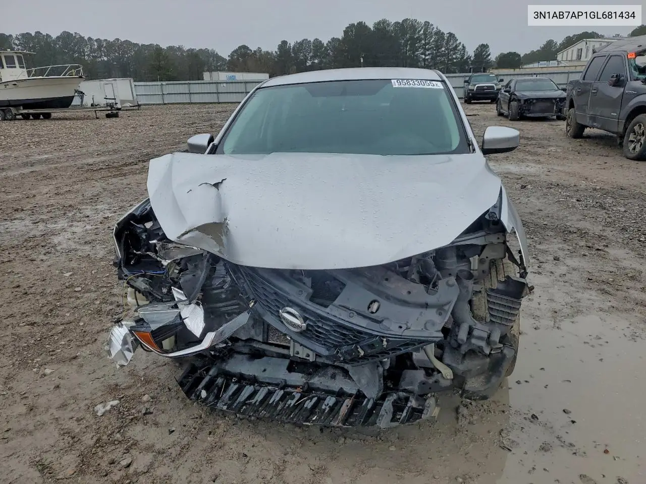 3N1AB7AP1GL681434 2016 Nissan Sentra S