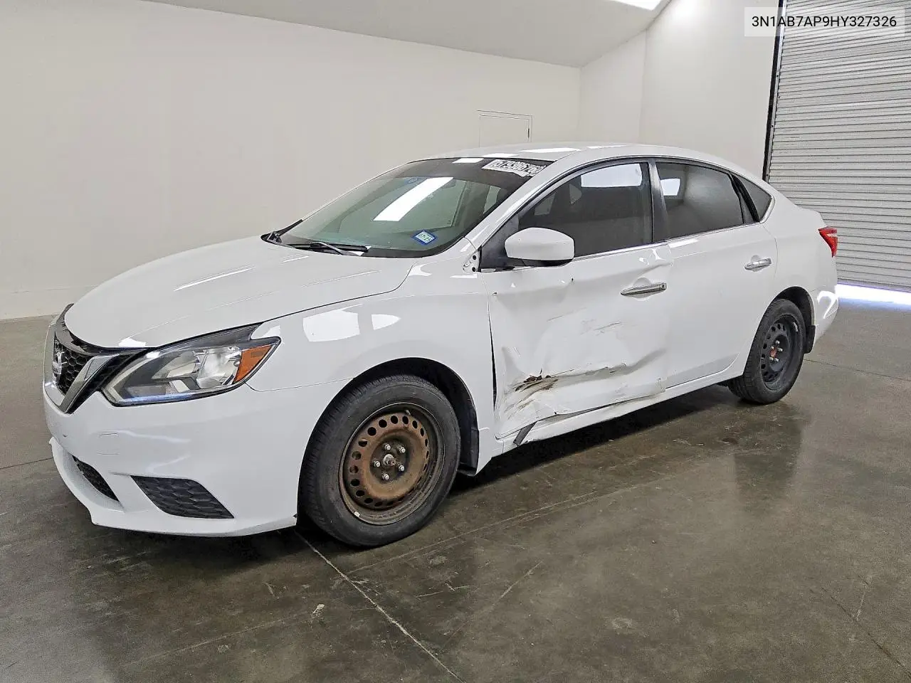 2017 Nissan Sentra S VIN: 3N1AB7AP9HY327326 Lot: 57936676
