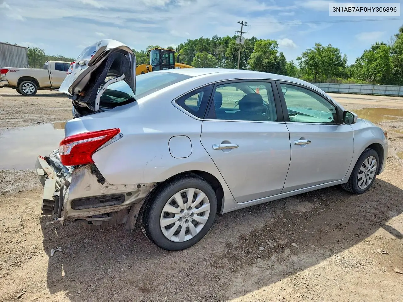 2017 Nissan Sentra S VIN: 3N1AB7AP0HY306896 Lot: 60720376
