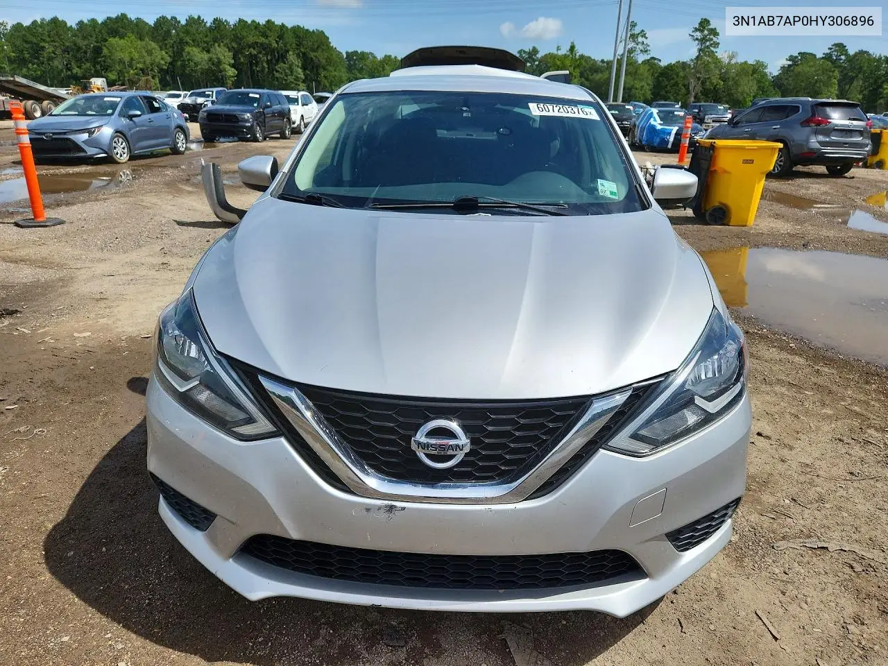 2017 Nissan Sentra S VIN: 3N1AB7AP0HY306896 Lot: 60720376
