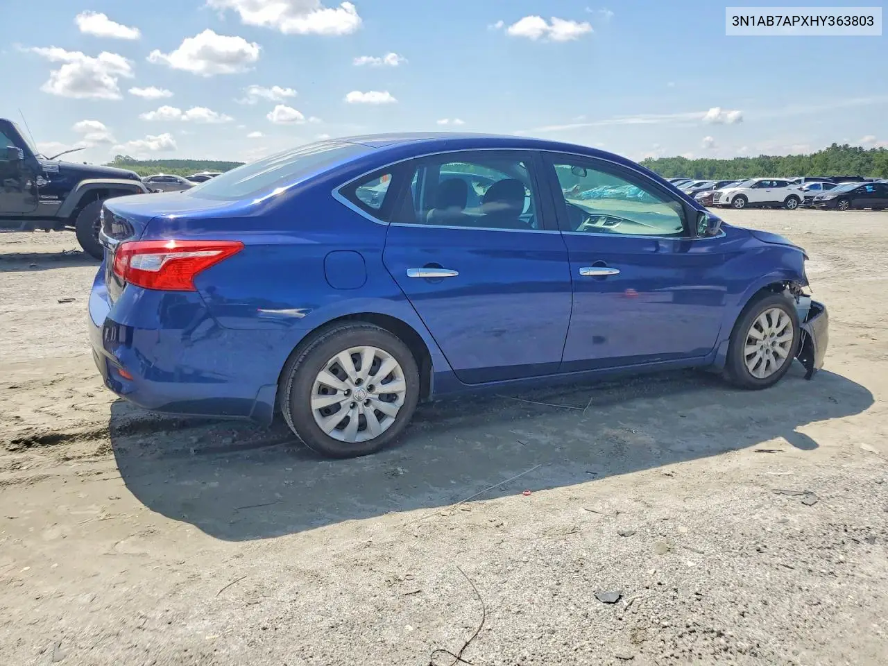 2017 Nissan Sentra S VIN: 3N1AB7APXHY363803 Lot: 61014996