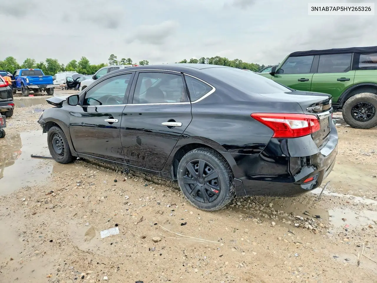 2017 Nissan Sentra S VIN: 3N1AB7AP5HY265326 Lot: 61046536