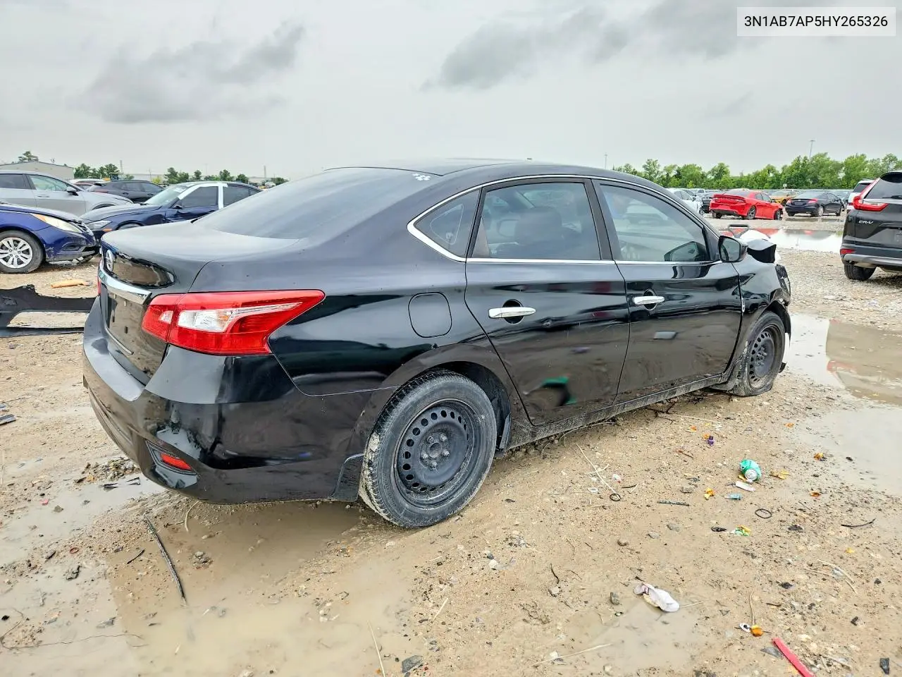 2017 Nissan Sentra S VIN: 3N1AB7AP5HY265326 Lot: 61046536