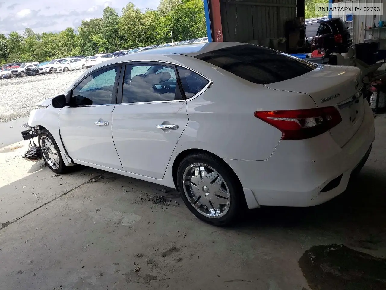 2017 Nissan Sentra S VIN: 3N1AB7APXHY402793 Lot: 61640636