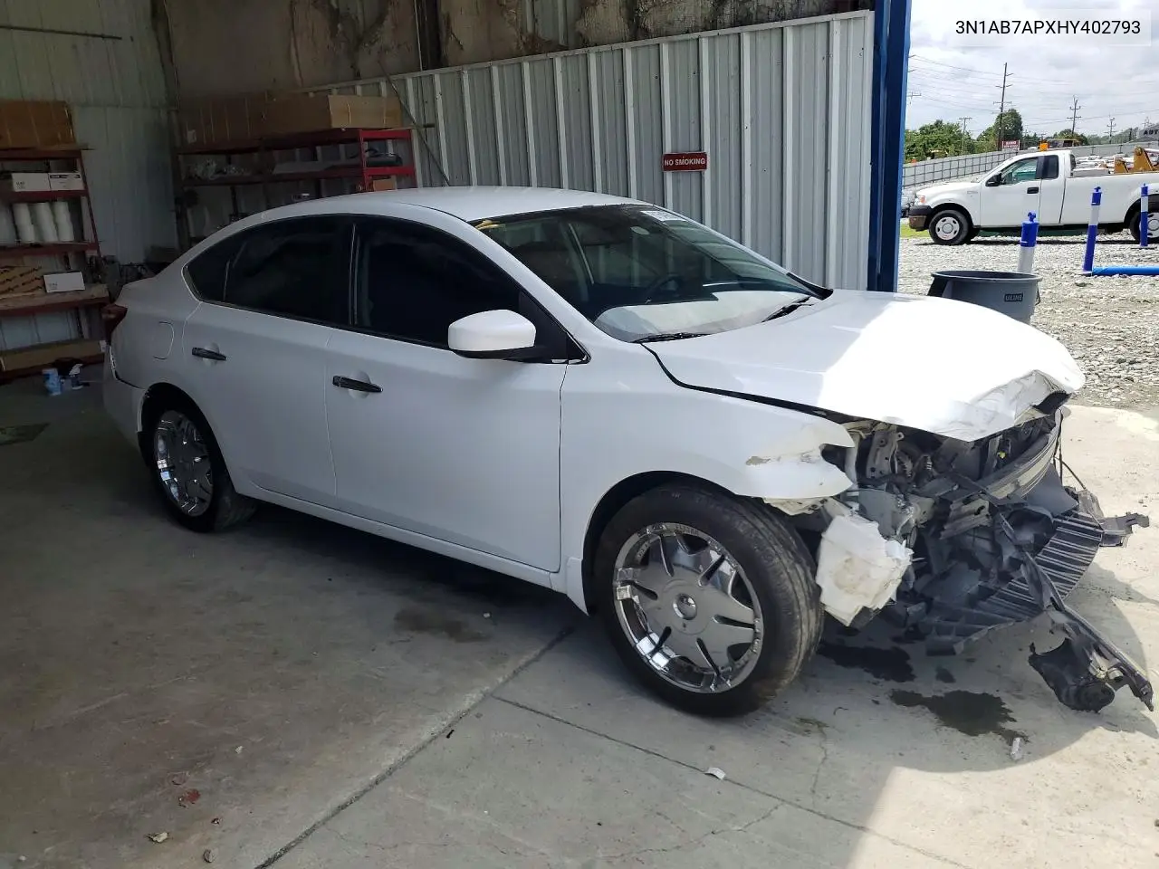 2017 Nissan Sentra S VIN: 3N1AB7APXHY402793 Lot: 61640636