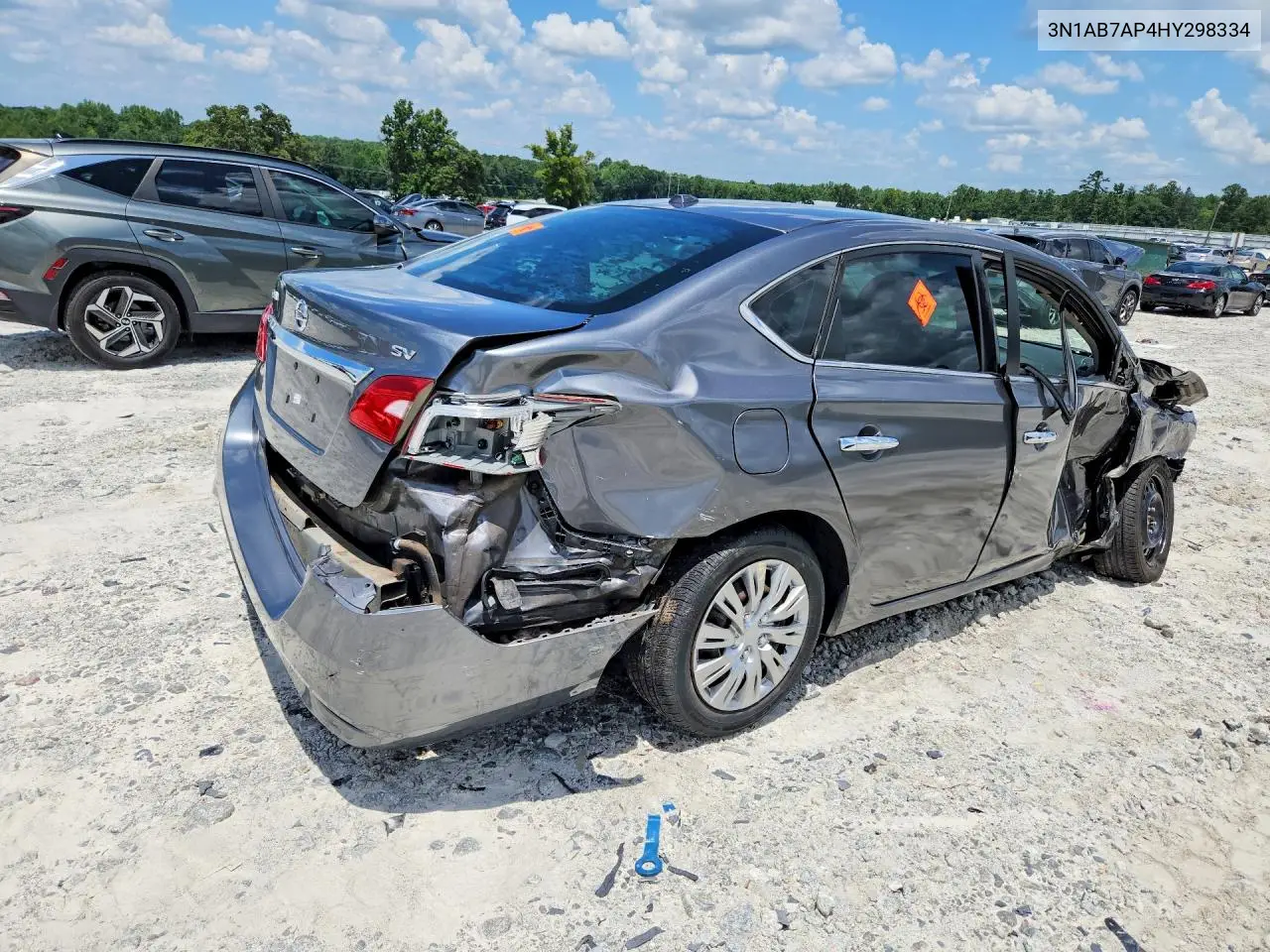2017 Nissan Sentra Sv VIN: 3N1AB7AP4HY298334 Lot: 61757086