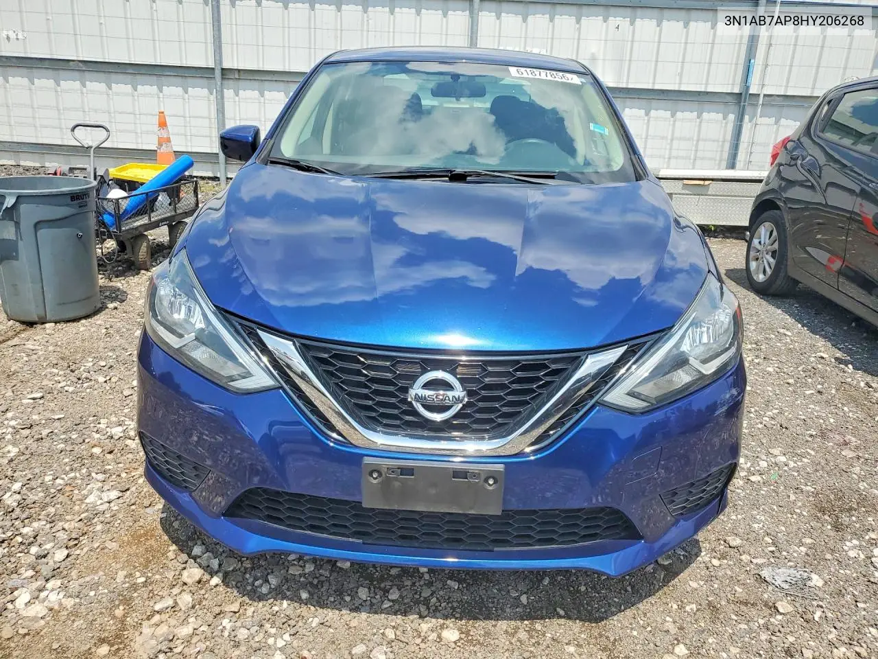 2017 Nissan Sentra VIN: 3N1AB7AP8HY206268 Lot: 61877856