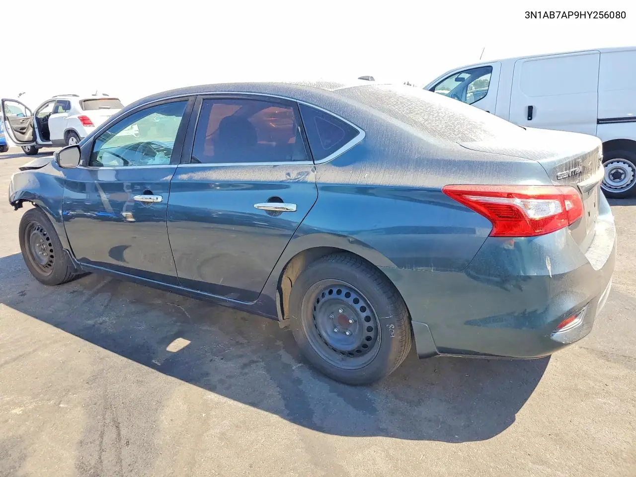 2017 Nissan Sentra Sv VIN: 3N1AB7AP9HY256080 Lot: 62058896