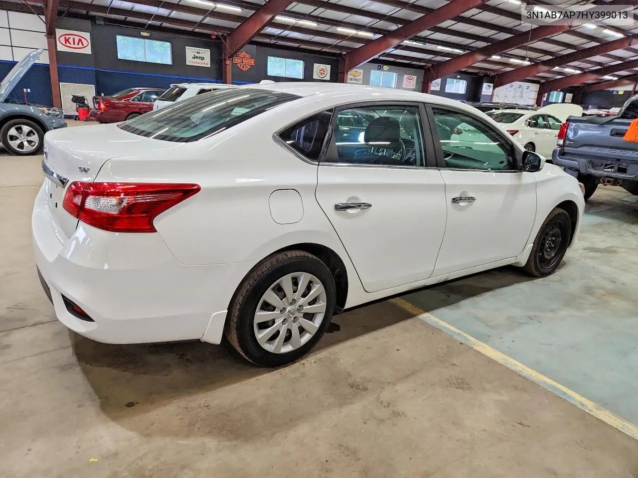 2017 Nissan Sentra Sv VIN: 3N1AB7AP7HY399013 Lot: 62283156
