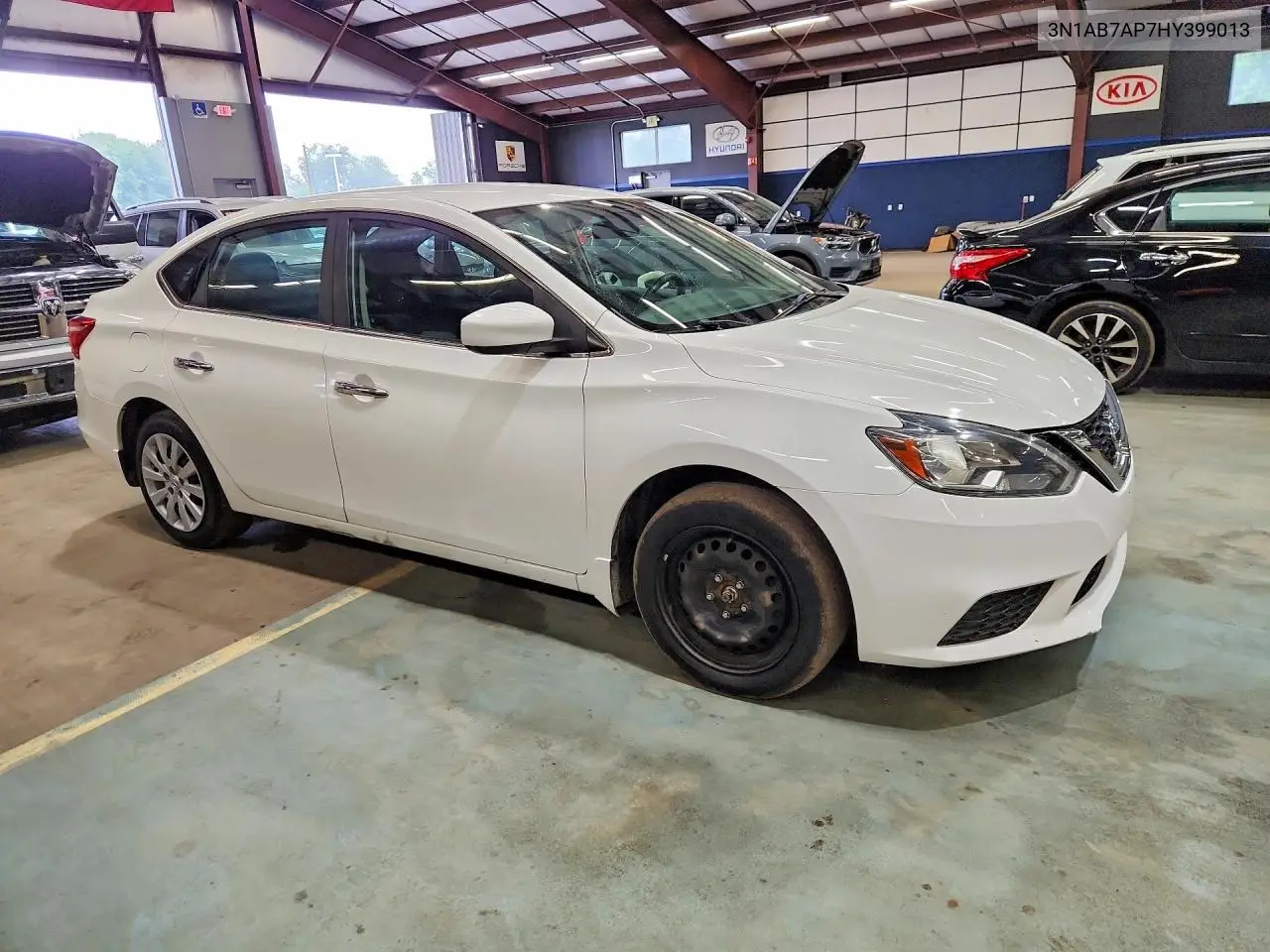 2017 Nissan Sentra Sv VIN: 3N1AB7AP7HY399013 Lot: 62283156