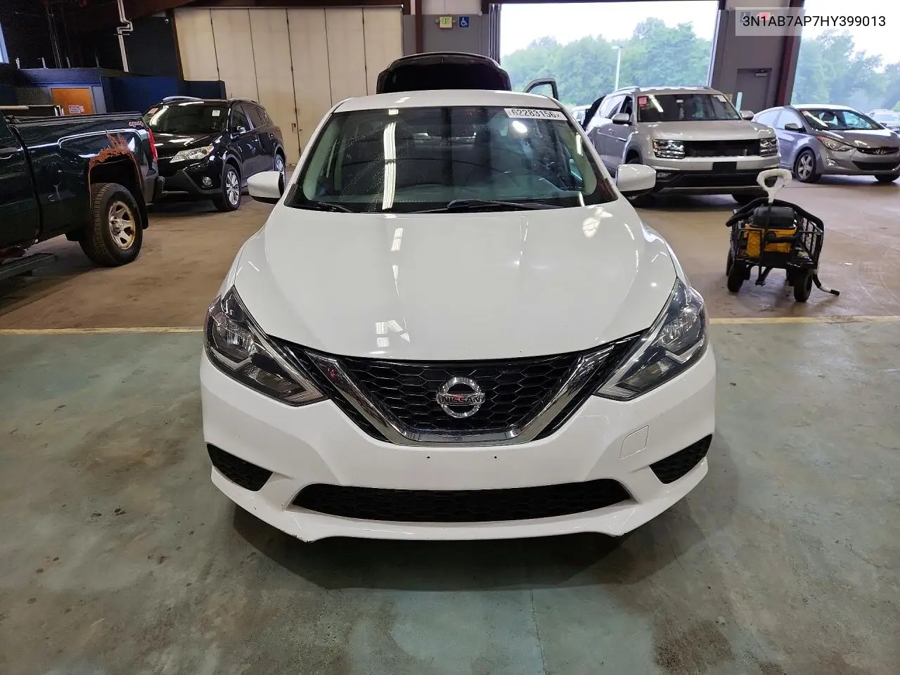 2017 Nissan Sentra Sv VIN: 3N1AB7AP7HY399013 Lot: 62283156