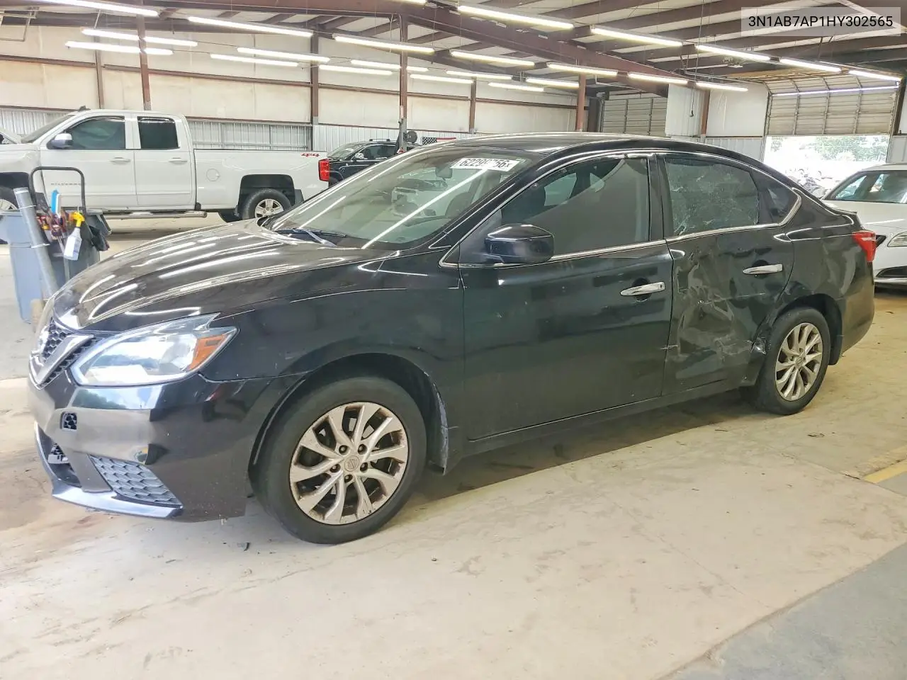 2017 Nissan Sentra S VIN: 3N1AB7AP1HY302565 Lot: 62299756