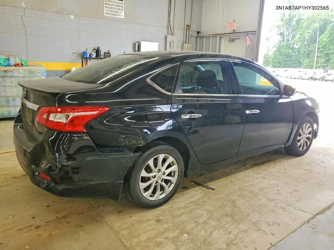 2017 Nissan Sentra S VIN: 3N1AB7AP1HY302565 Lot: 62299756