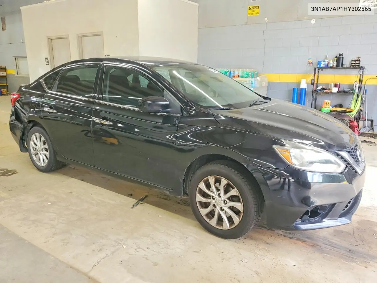 2017 Nissan Sentra S VIN: 3N1AB7AP1HY302565 Lot: 62299756
