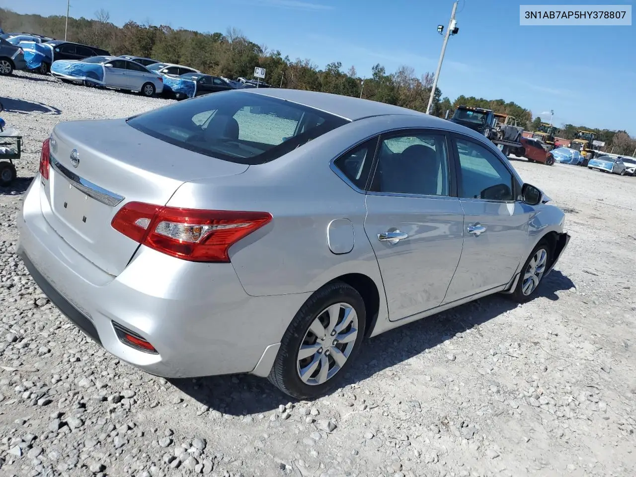 3N1AB7AP5HY378807 2017 Nissan Sentra S