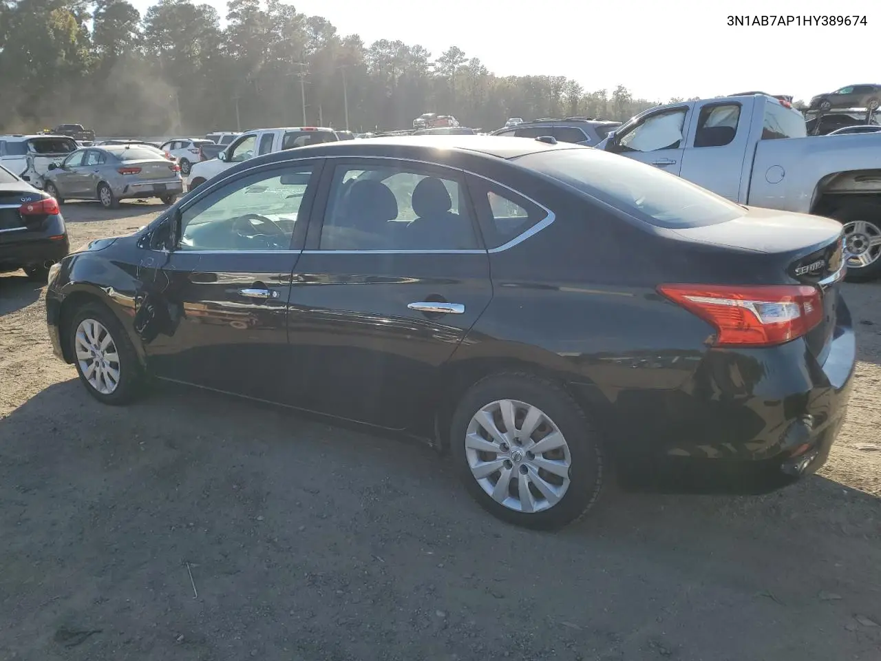 3N1AB7AP1HY389674 2017 Nissan Sentra S