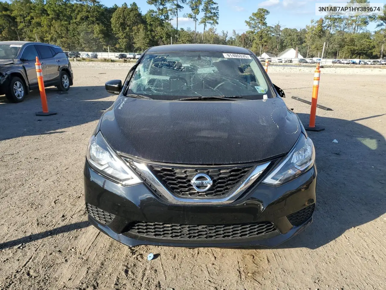3N1AB7AP1HY389674 2017 Nissan Sentra S