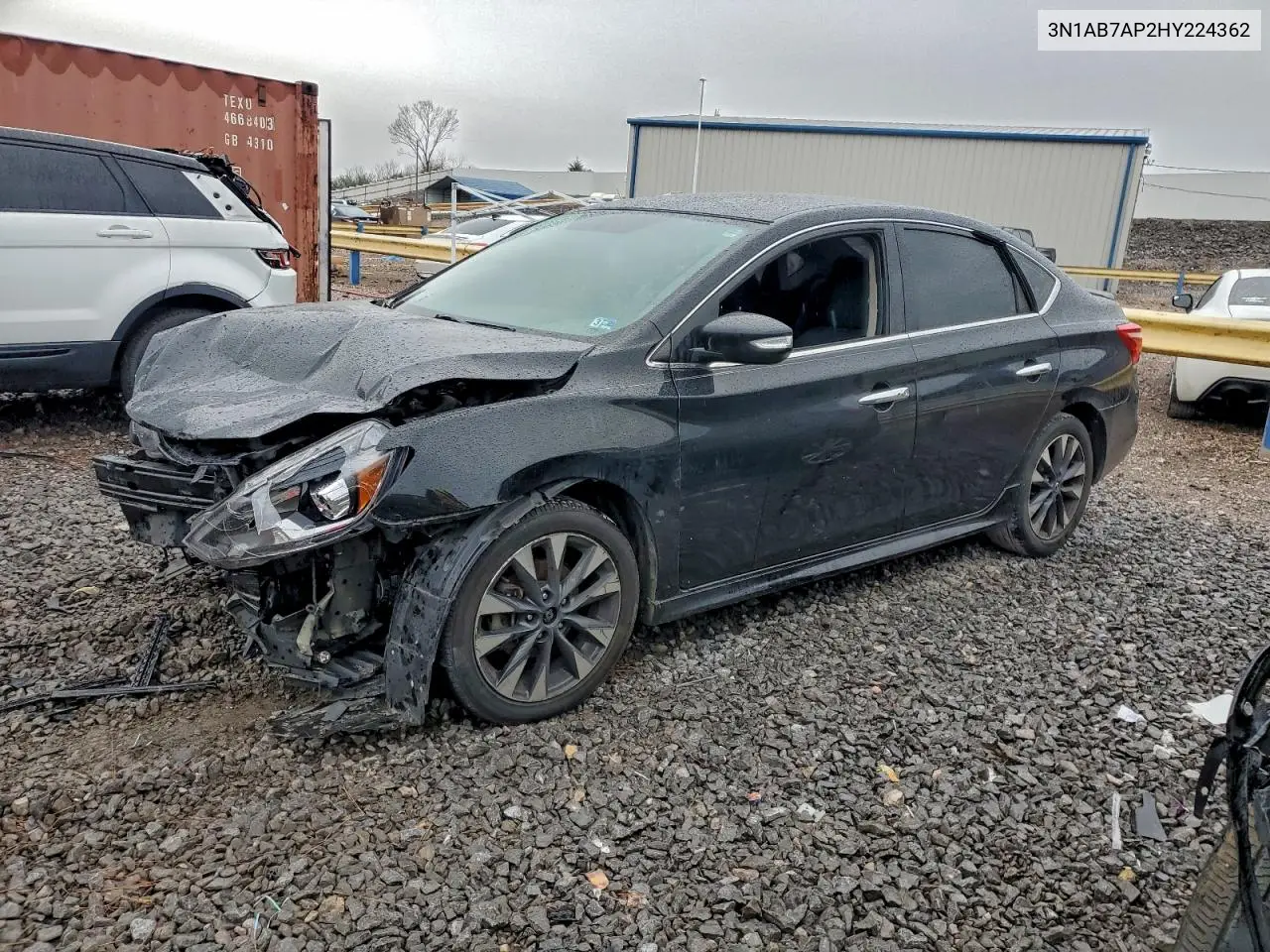 3N1AB7AP2HY224362 2017 Nissan Sentra S