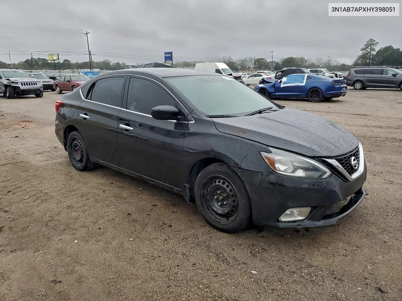 3N1AB7APXHY398051 2017 Nissan Sentra S