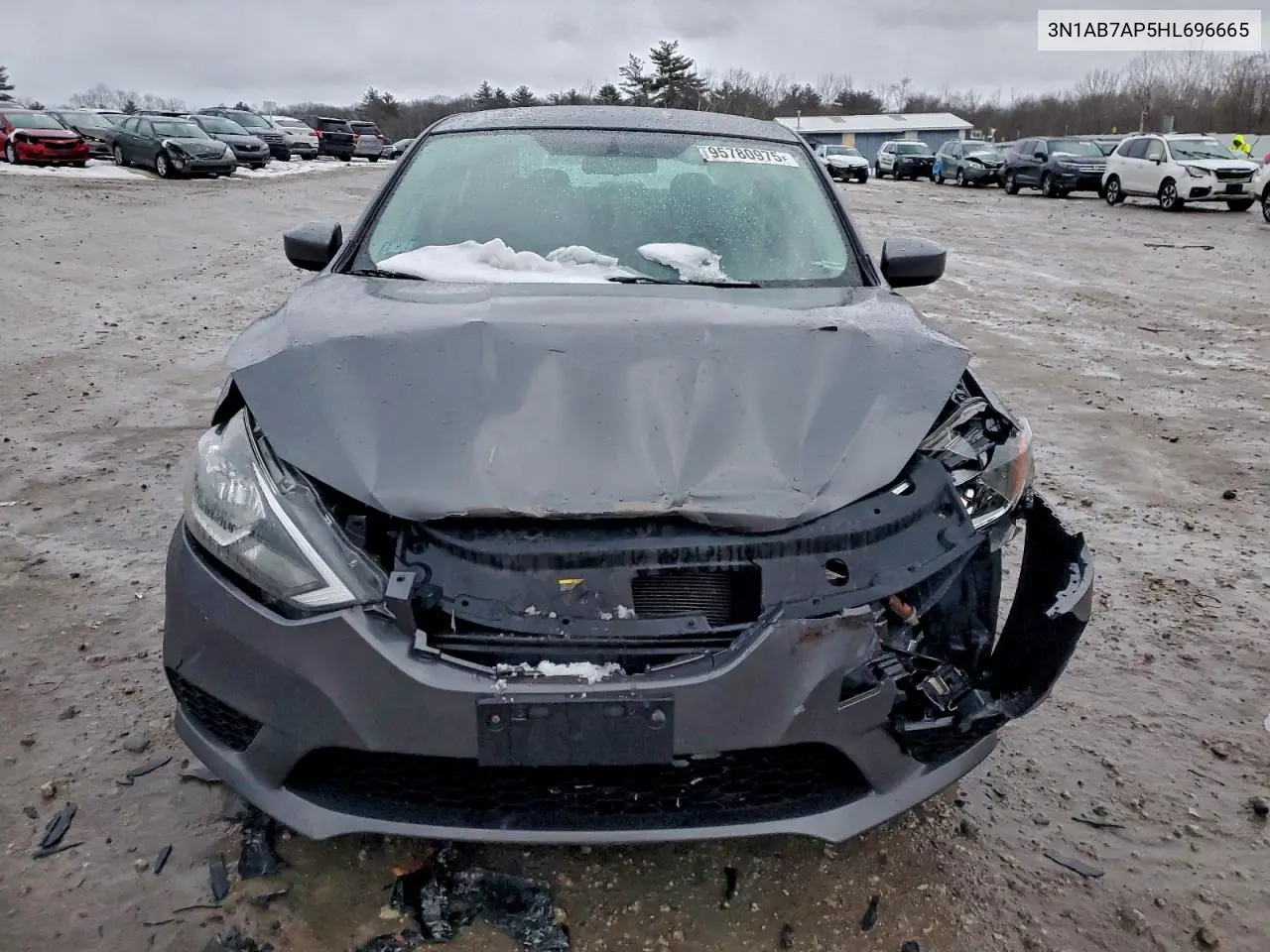 3N1AB7AP5HL696665 2017 Nissan Sentra S