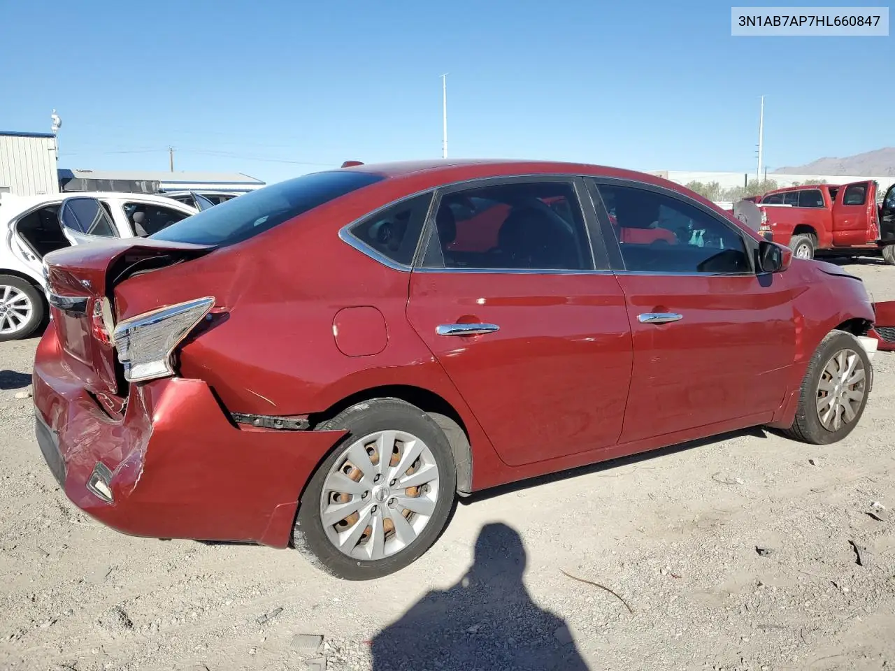 3N1AB7AP7HL660847 2017 Nissan Sentra