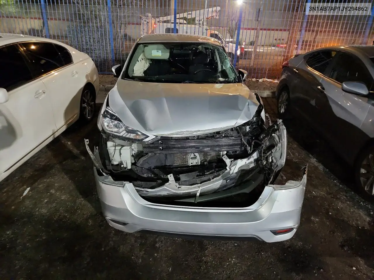 2018 Nissan Sentra S VIN: 3N1AB7AP1JY294862 Lot: 57083206
