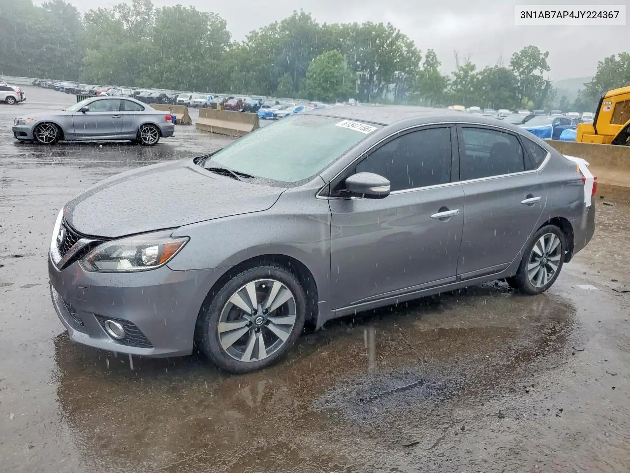 2018 Nissan Sentra Sl VIN: 3N1AB7AP4JY224367 Lot: 61347156