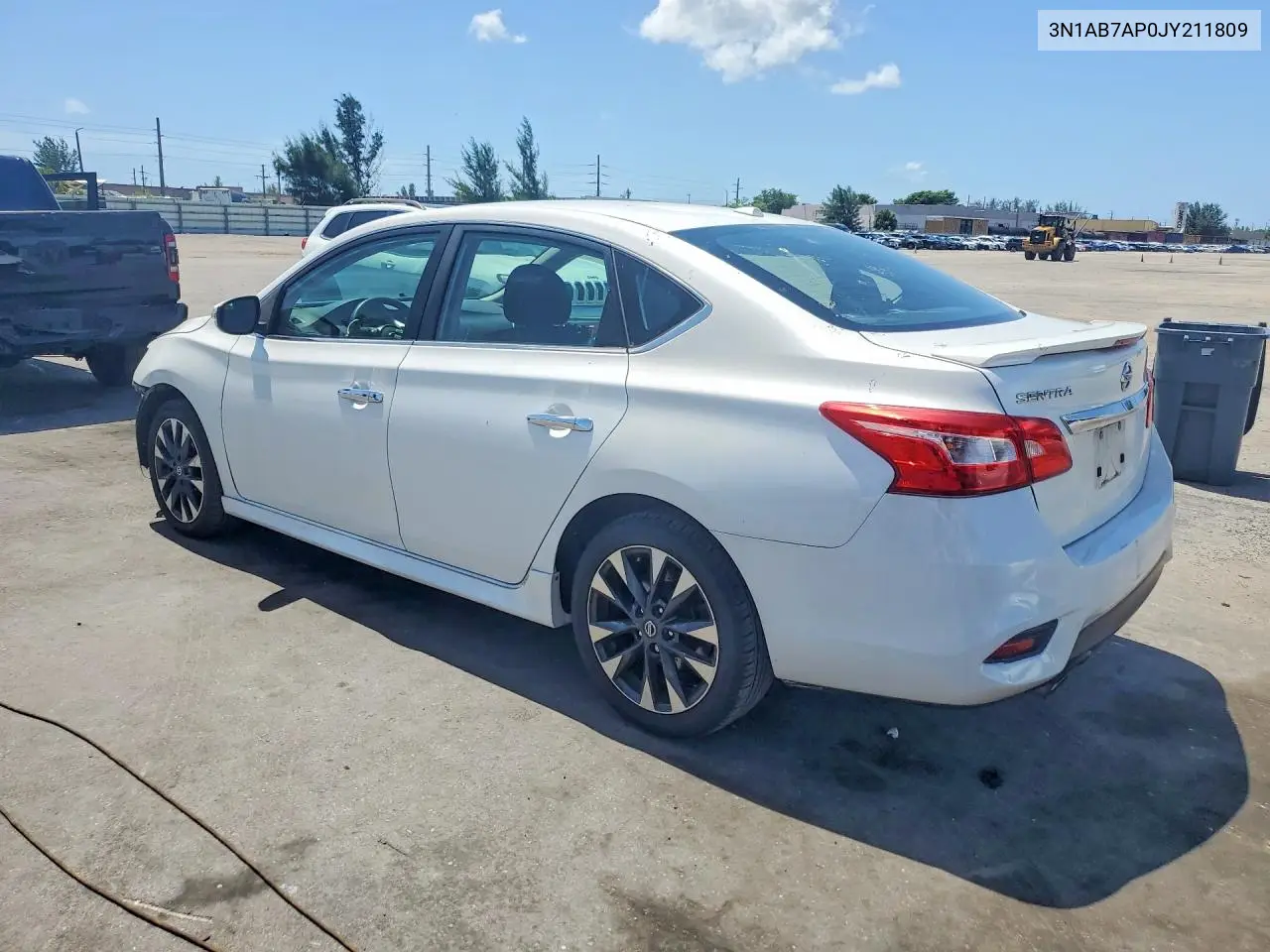 2018 Nissan Sentra Sr VIN: 3N1AB7AP0JY211809 Lot: 61517536