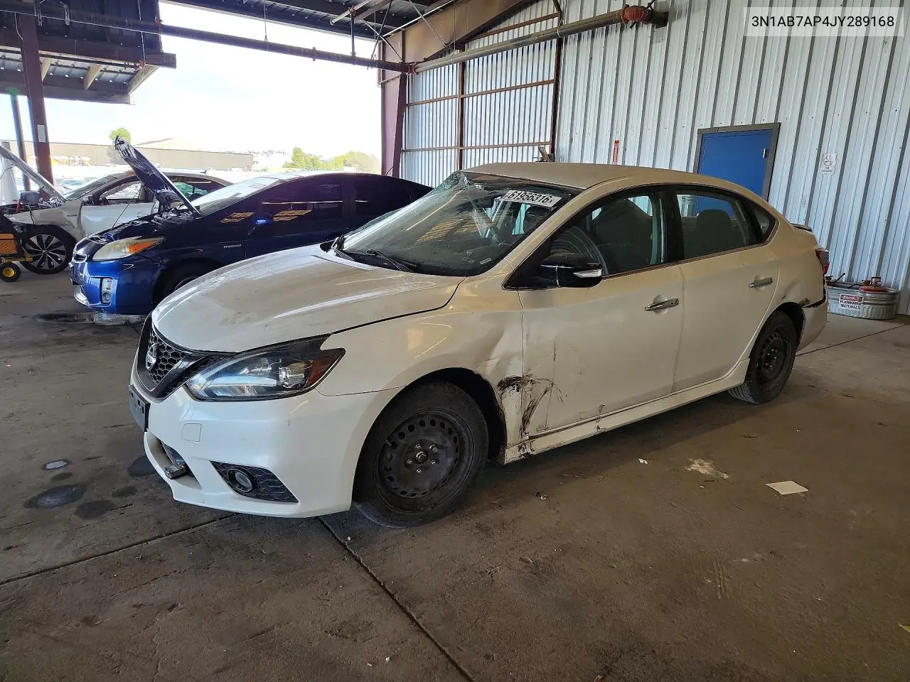 2018 Nissan Sentra Sr VIN: 3N1AB7AP4JY289168 Lot: 61956316