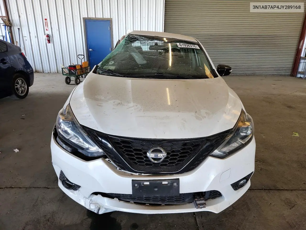 2018 Nissan Sentra Sr VIN: 3N1AB7AP4JY289168 Lot: 61956316