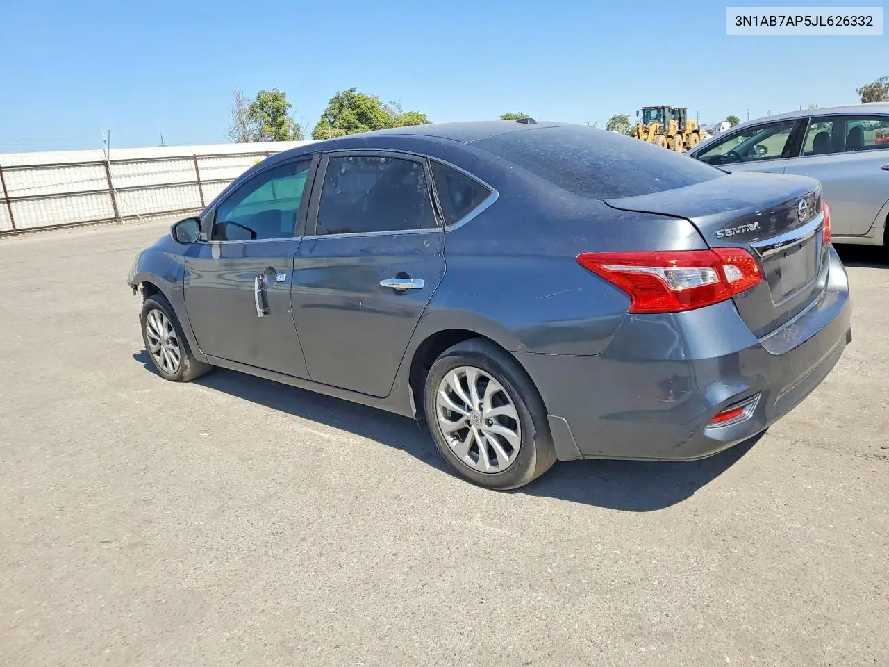 2018 Nissan Sentra Sv VIN: 3N1AB7AP5JL626332 Lot: 62114246