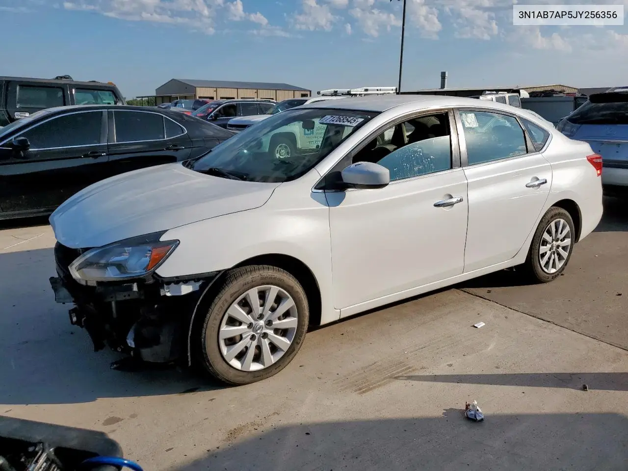 3N1AB7AP5JY256356 2018 Nissan Sentra S