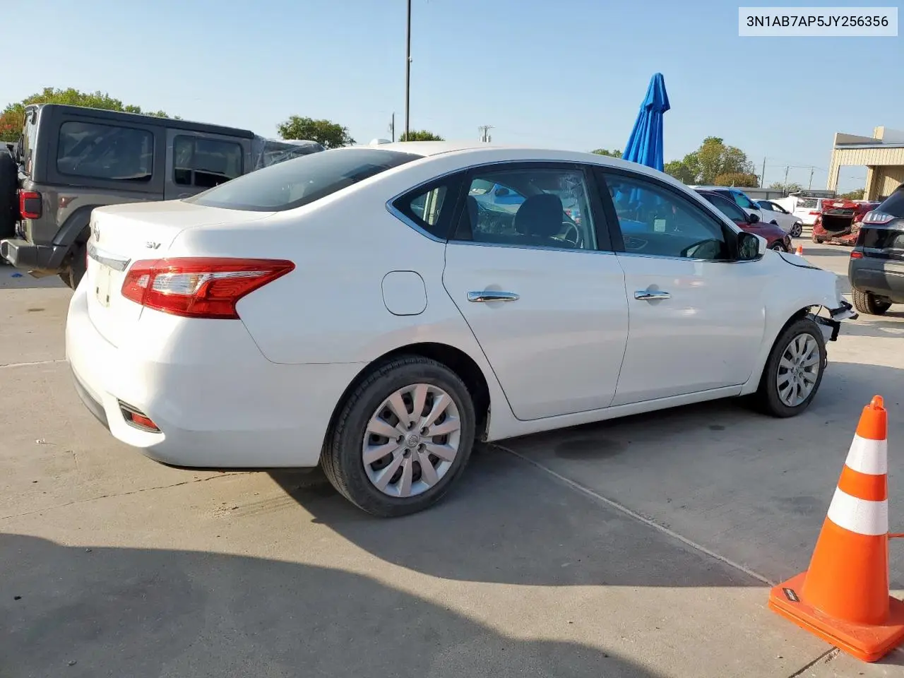 3N1AB7AP5JY256356 2018 Nissan Sentra S