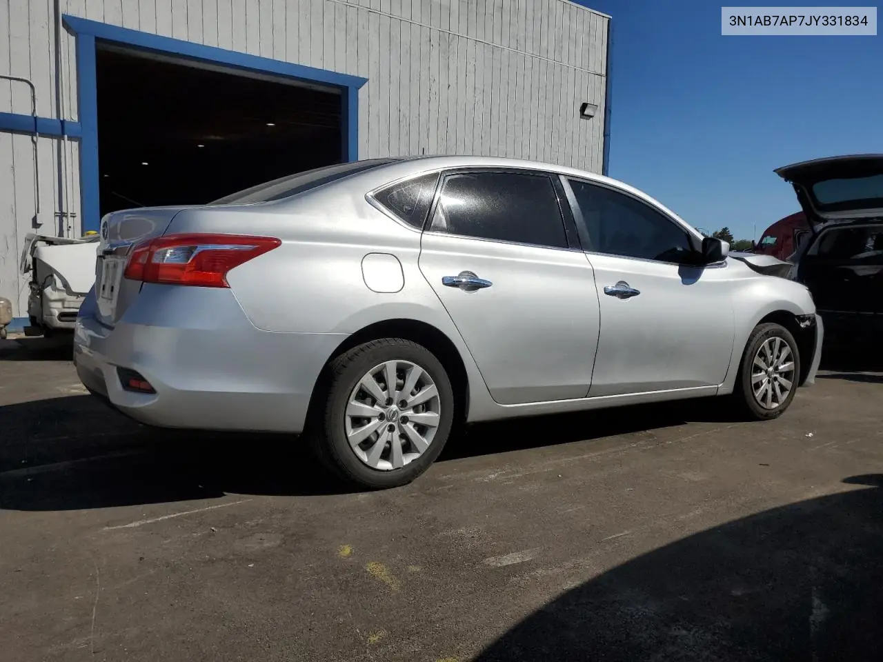 3N1AB7AP7JY331834 2018 Nissan Sentra S