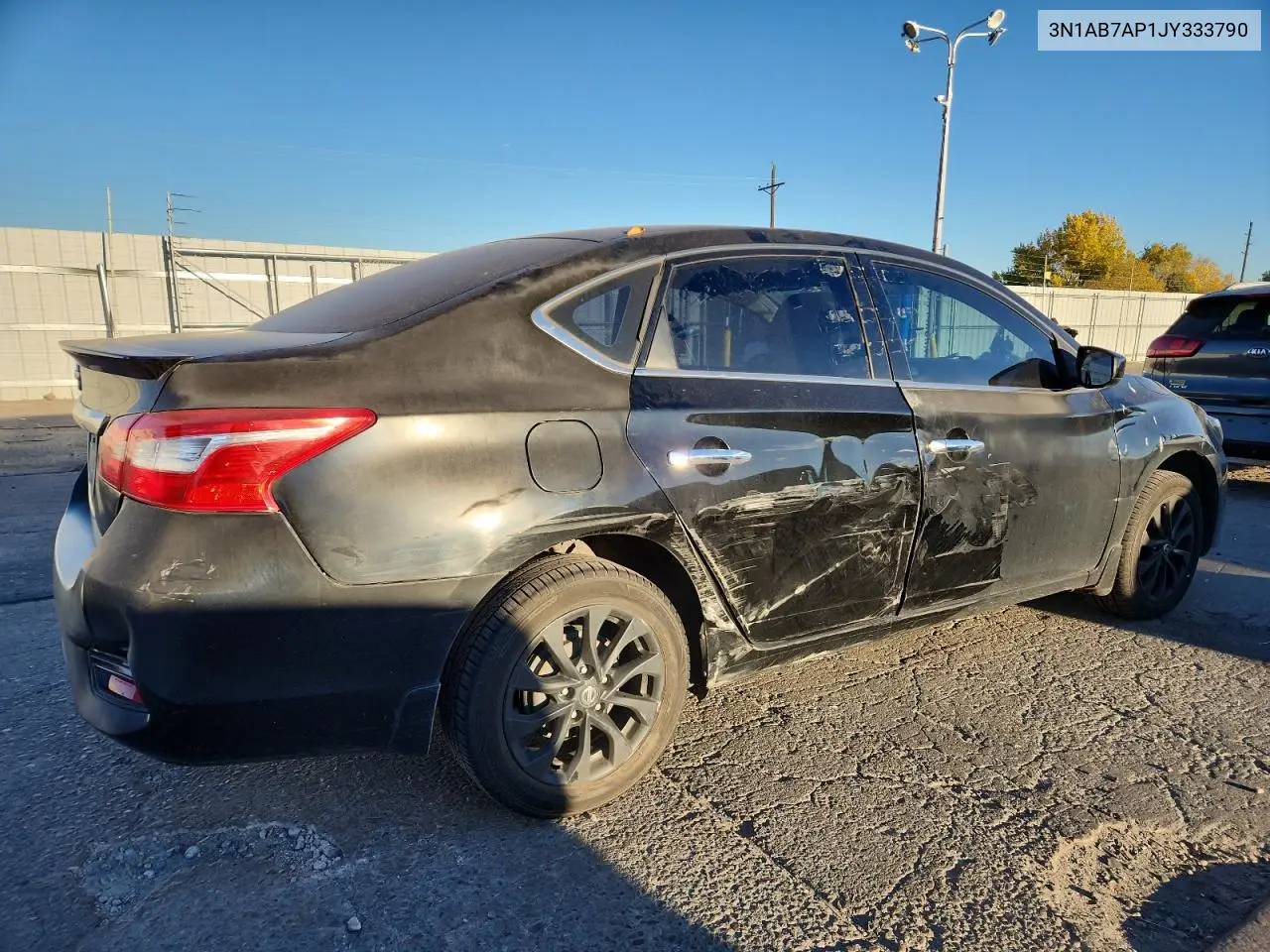 3N1AB7AP1JY333790 2018 Nissan Sentra S
