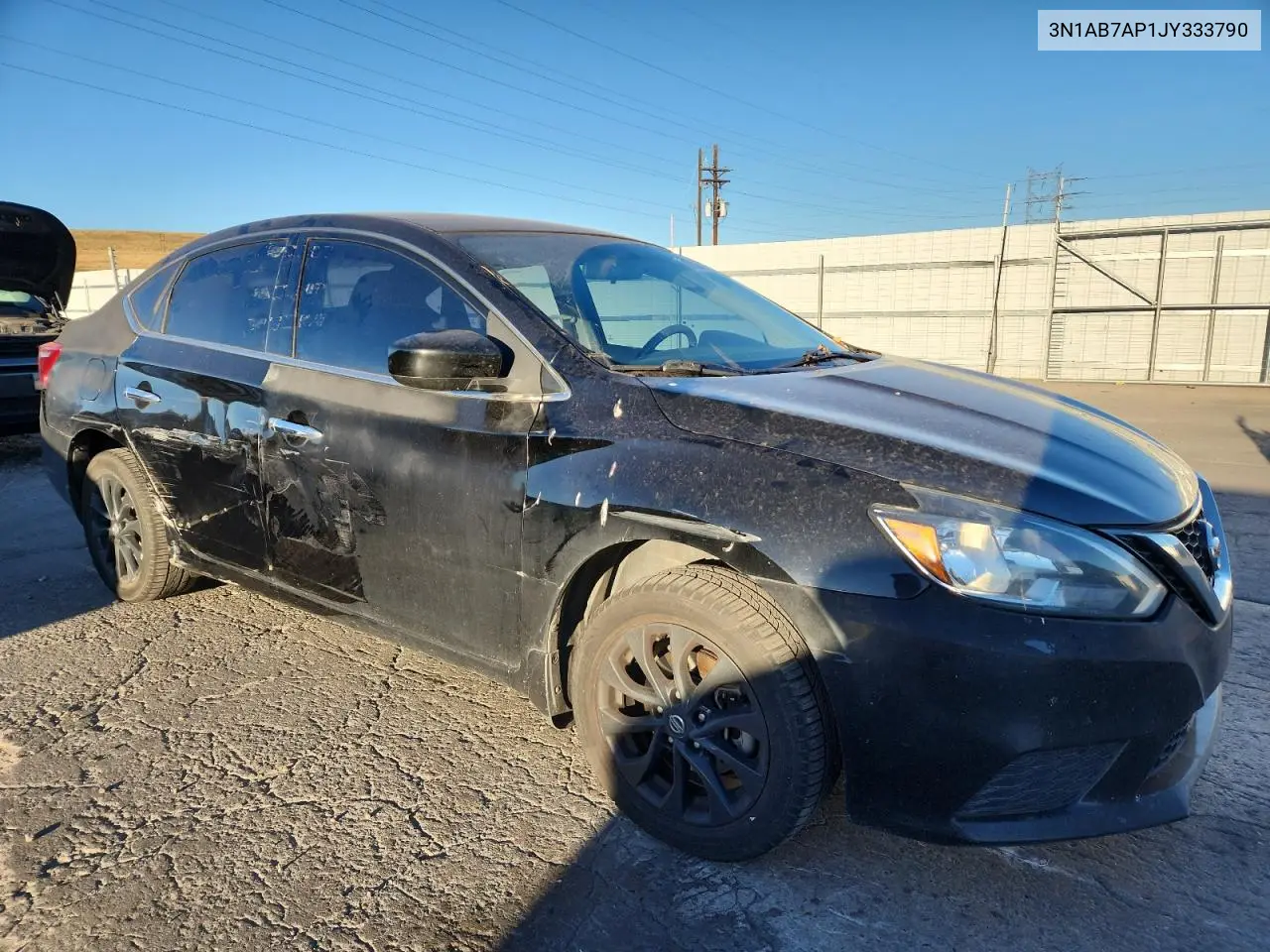3N1AB7AP1JY333790 2018 Nissan Sentra S