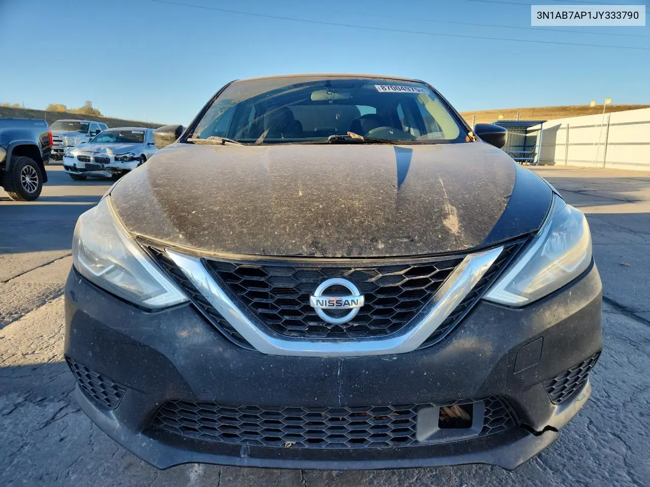 3N1AB7AP1JY333790 2018 Nissan Sentra S