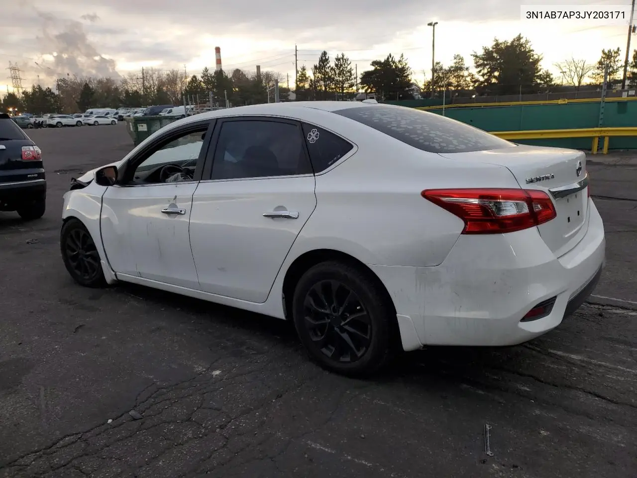 3N1AB7AP3JY203171 2018 Nissan Sentra Sv