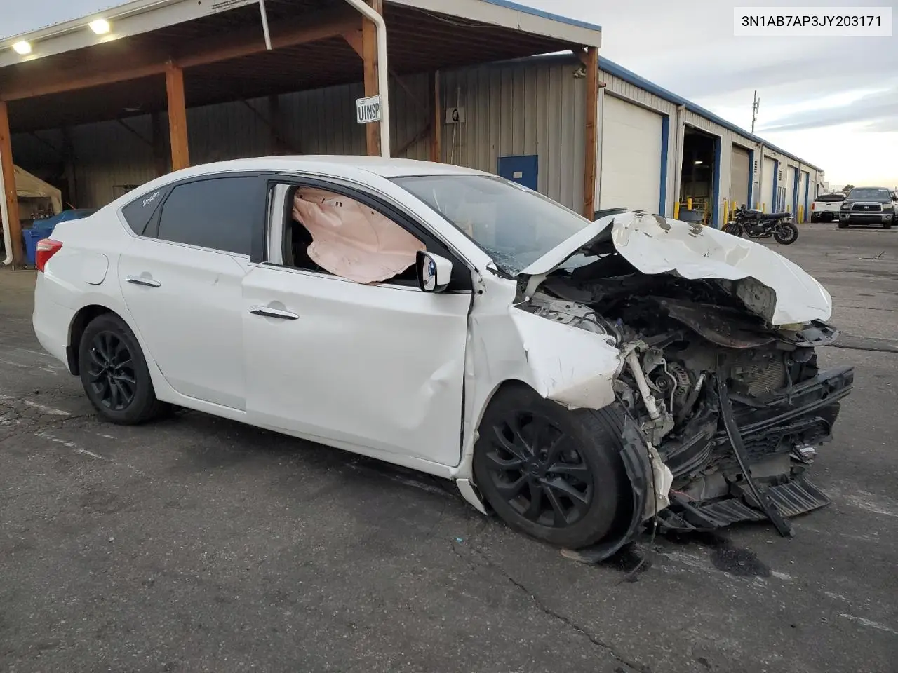 3N1AB7AP3JY203171 2018 Nissan Sentra Sv
