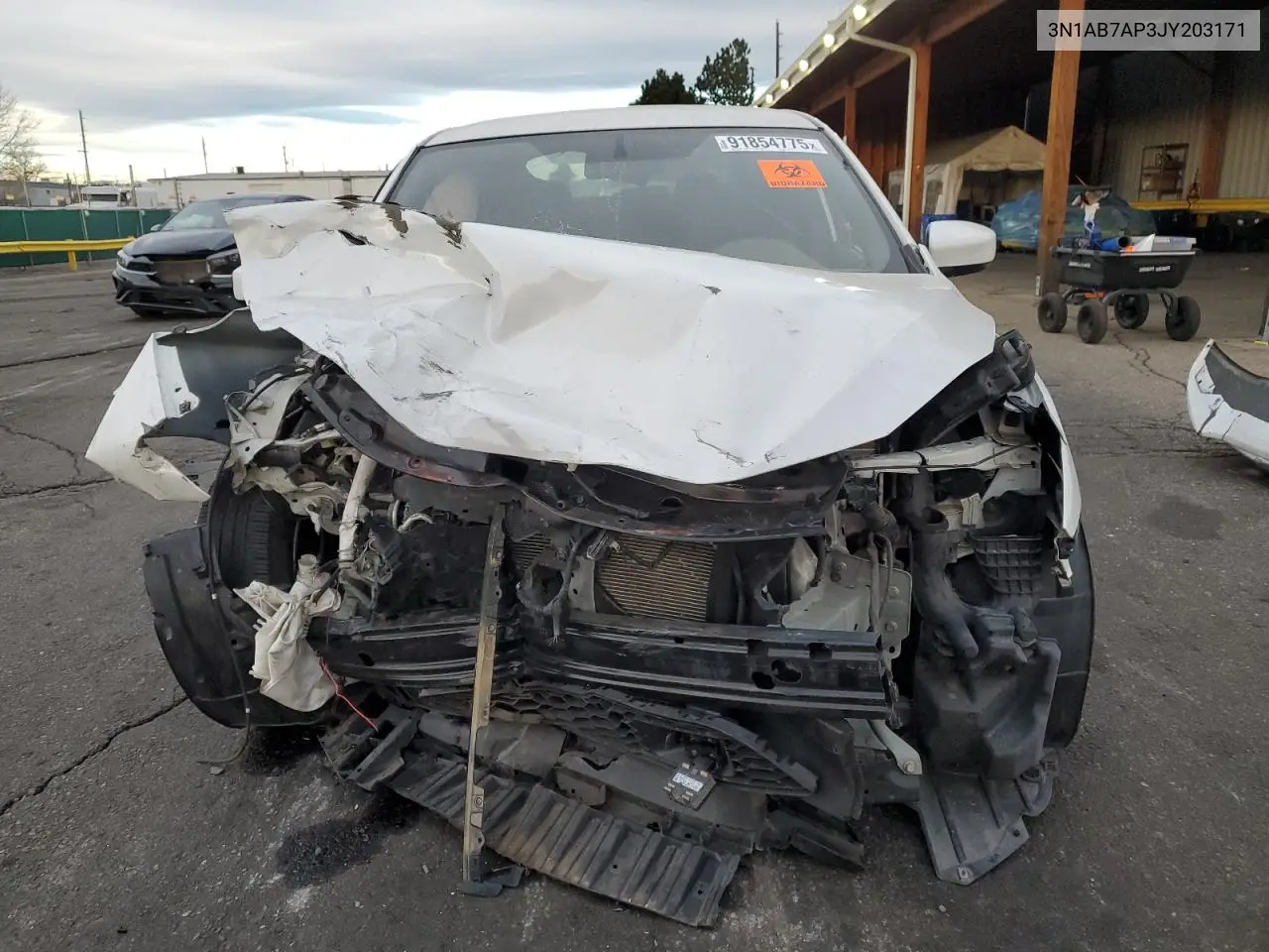 3N1AB7AP3JY203171 2018 Nissan Sentra Sv