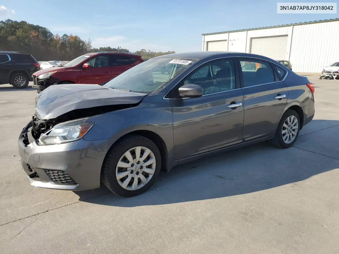3N1AB7AP8JY318042 2018 Nissan Sentra S