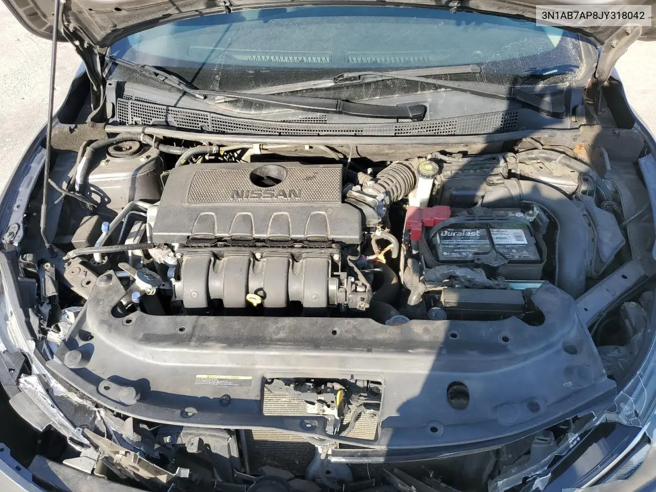 3N1AB7AP8JY318042 2018 Nissan Sentra S