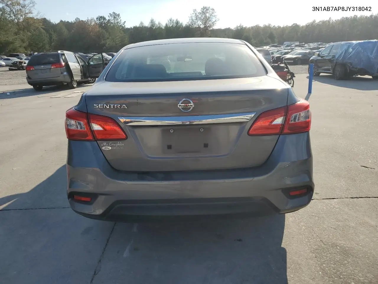 3N1AB7AP8JY318042 2018 Nissan Sentra S