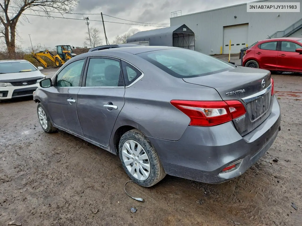 3N1AB7AP1JY311983 2018 Nissan Sentra S