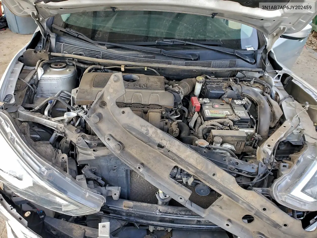3N1AB7AP6JY202452 2018 Nissan Sentra S