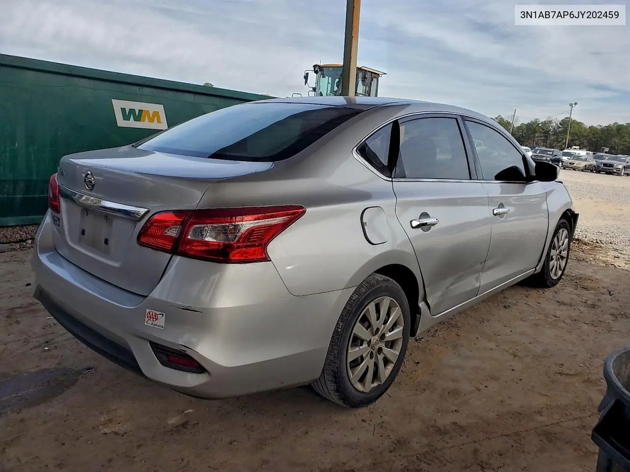 3N1AB7AP6JY202452 2018 Nissan Sentra S