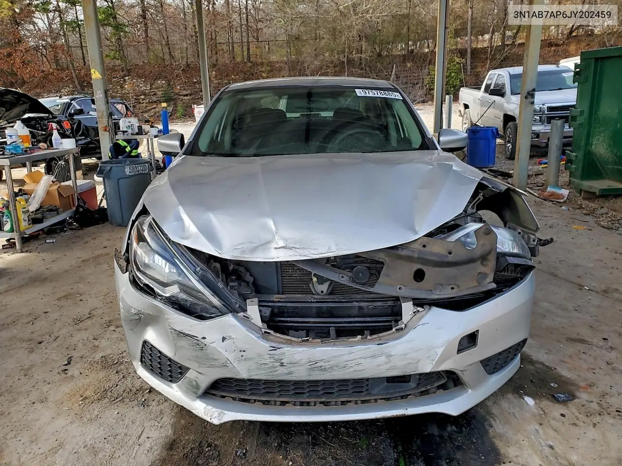 3N1AB7AP6JY202452 2018 Nissan Sentra S
