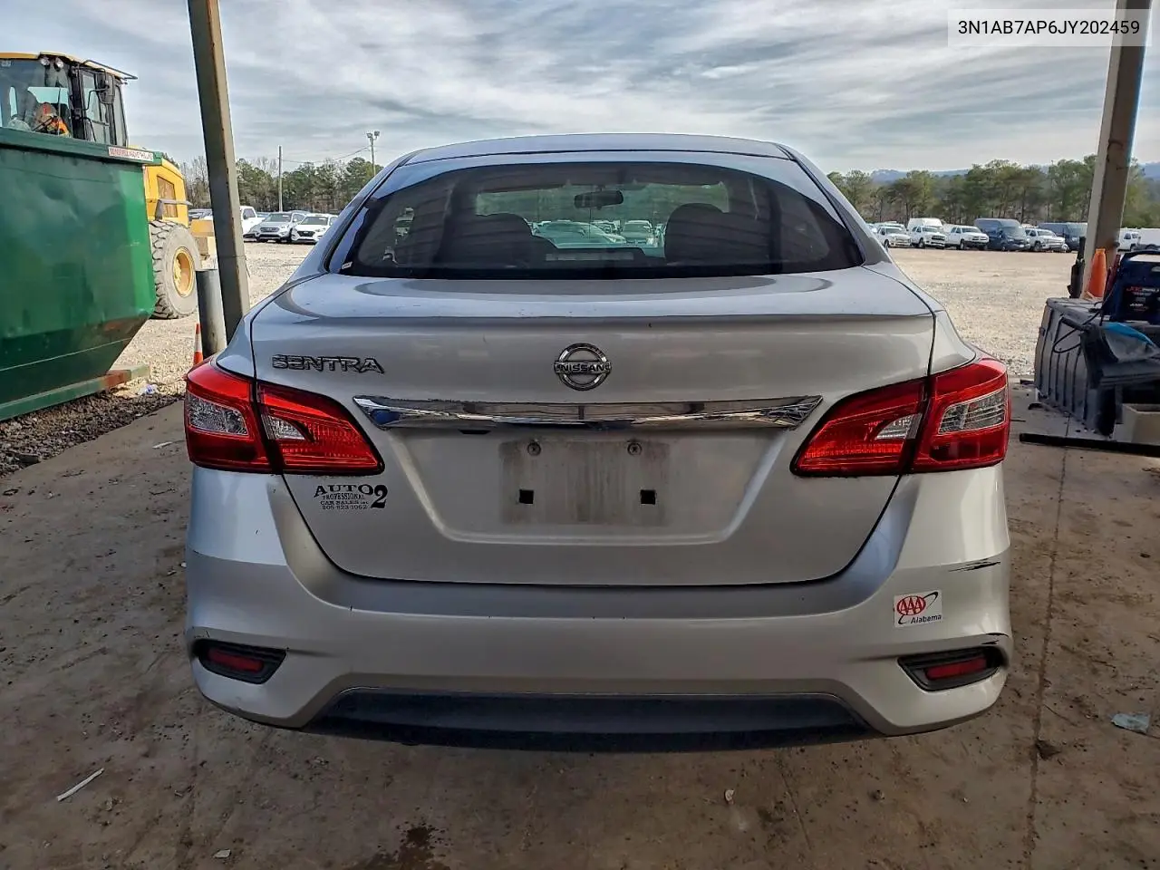 3N1AB7AP6JY202452 2018 Nissan Sentra S